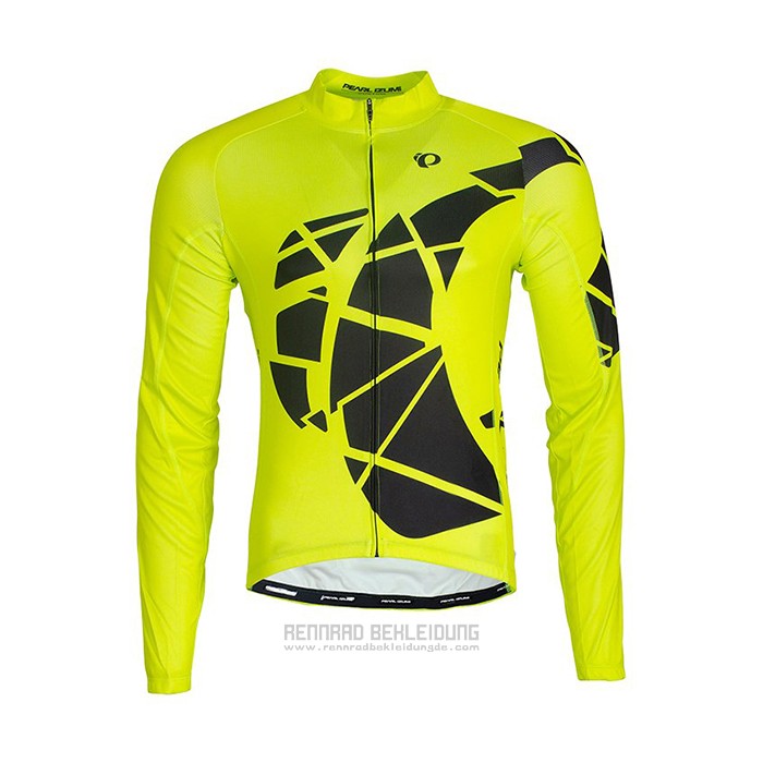 2021 Fahrradbekleidung Pearl Izumi Gelb Trikot Langarm und Tragerhose